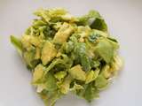 Salade verte d'avocat