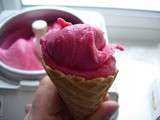 Sorbet cassis pour Edith