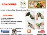 Concours Un éplucheur Coupe Avocat 3 en 1 avec mon partenaire outilsdecuisine.com et réduction