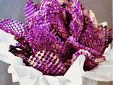 Chips de vitelotte