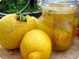 Citrons confits au sel