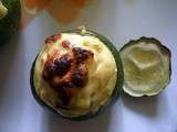 Courgettes rondes farcies