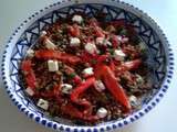 Salade de lentilles à la grecque