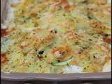 Gratin courgettes & pommes de terre