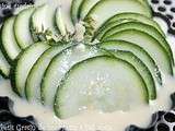 Le petit gratin de courgette à l'ail doux