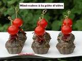 Mini-cakes très moelleux à la pâte d'olive