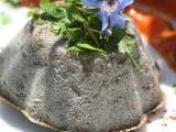 Terrine de lentillons de champagne aux champignons et chèvre frais de l.Salomon