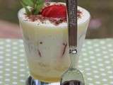 Tiramisu aux fraises