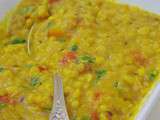 Cuisine indienne lentilles le Dal fry