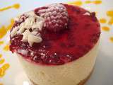 Facile de verrine de cheese-cake à la framboise et aux spéculos