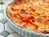 Tarte aux abricots au sirop