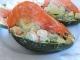 Avocat aux crevettes