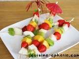 Brochette de fruits – 52 kcal