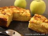 Gateau invisible aux pommes 110Kcal