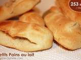 Petit Pain au lait allégé – 253 kcal au lieu de  295kcal