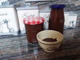 Confiture bananes chocolat