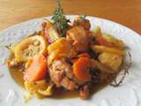 Lapin au citron et au thym frais