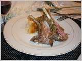 Carré d'agneau aux herbes de Provence