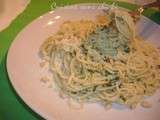 Spaghettis  au pesto