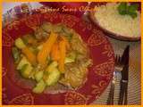 Tajine d'agneau, courgettes et carottes nouvelles aux citrons confits