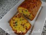 Cake aux fruits confits