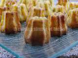 Cannelés au saumon fumé et fromage ail et fines herbes