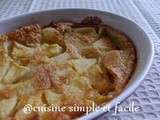 Clafoutis pomme - poire