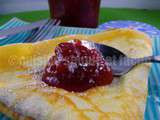 Confiture de fraises à la machine à pain