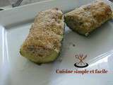 Courgettes farcies au poisson