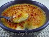 Crème brûlée vanille selon Christophe Felder