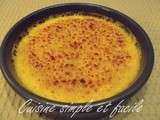 Crème brûlée