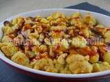 Crumble aux abricots et caramel