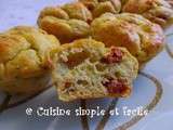 Muffin au pesto et tomates séchées