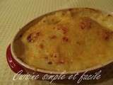 Poireaux au jambon en gratin