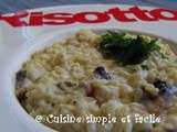 Risotto crémeux aux champignons