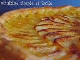 Tarte aux pommes citronnée