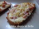 Tartines flambées