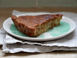 Gâteau fondant pomme/noisette