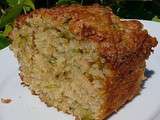 Cake citron, huile d'olive et courgettes