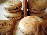 Macaron speculoos chocolat