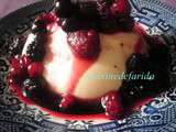 Pannacotta aux fruits rouges