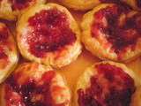 Tartelettes abricot-framboises