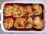 Cobbler aux framboises