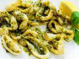 Calamars au pesto