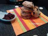 Cookies au chocolat et canneberges