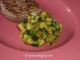 Courgettes au curry et graines de cumin