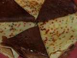 Crêpes au chocolat