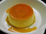 Flan facile aux oeufs et zestes d'orange