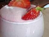 Mousse aux fraises