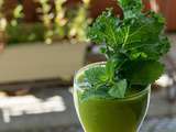 Smoothie détox au kale et menthe aux agrumes